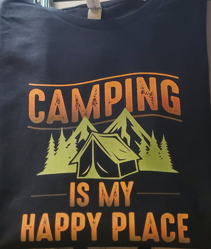 Happy Place Camping Hoodie