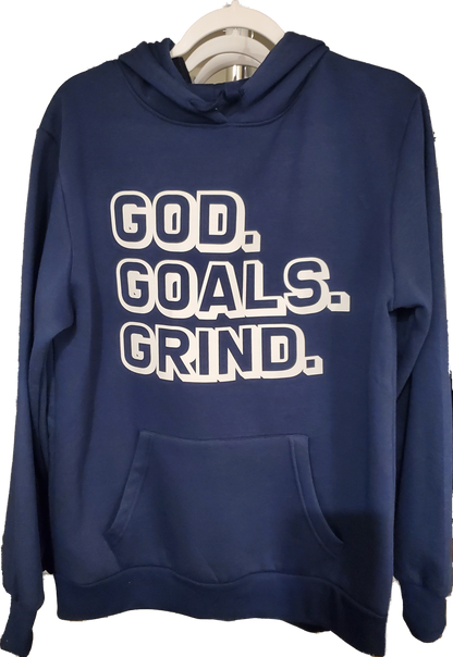 God Goals Grind Hoodie