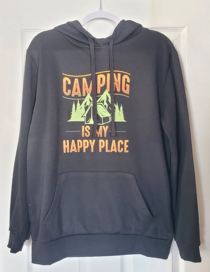 Happy Place Camping Hoodie