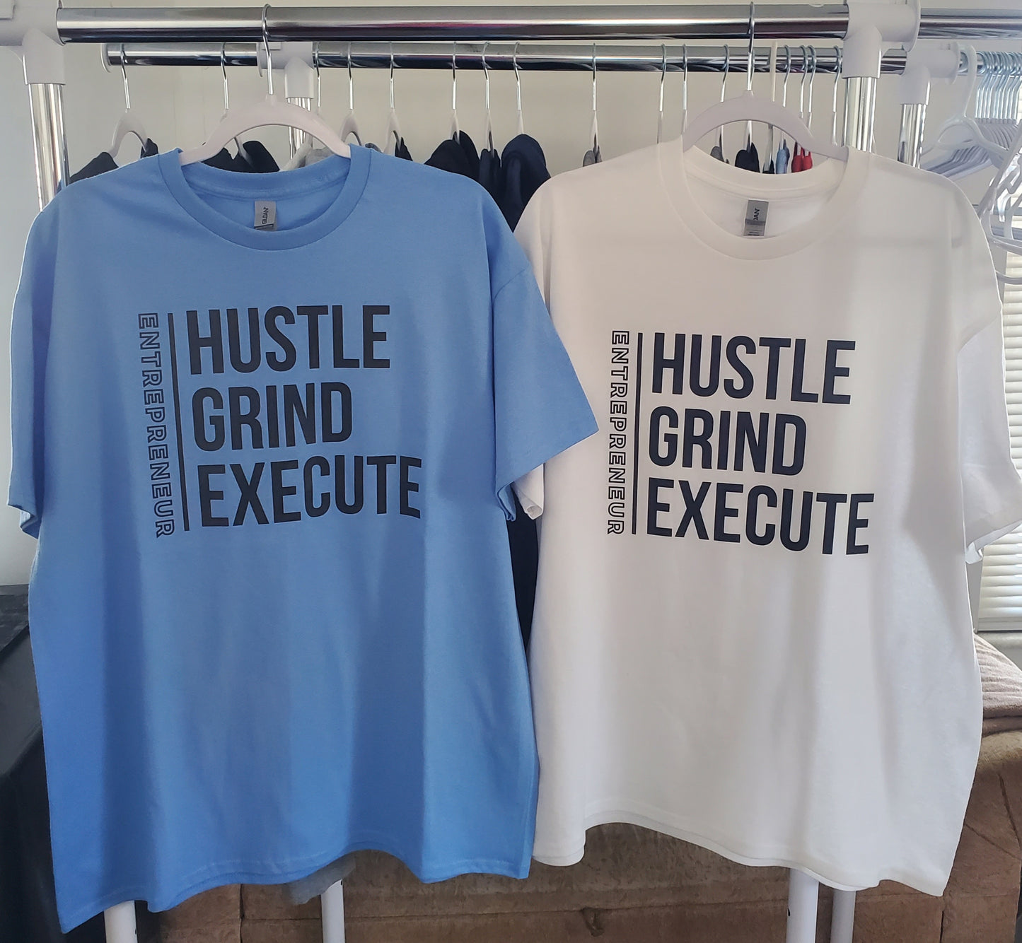 Entrepreneur Hustle Grind Execute T-Shirts