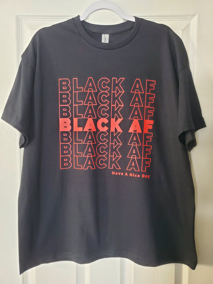 Black AF T Shirt