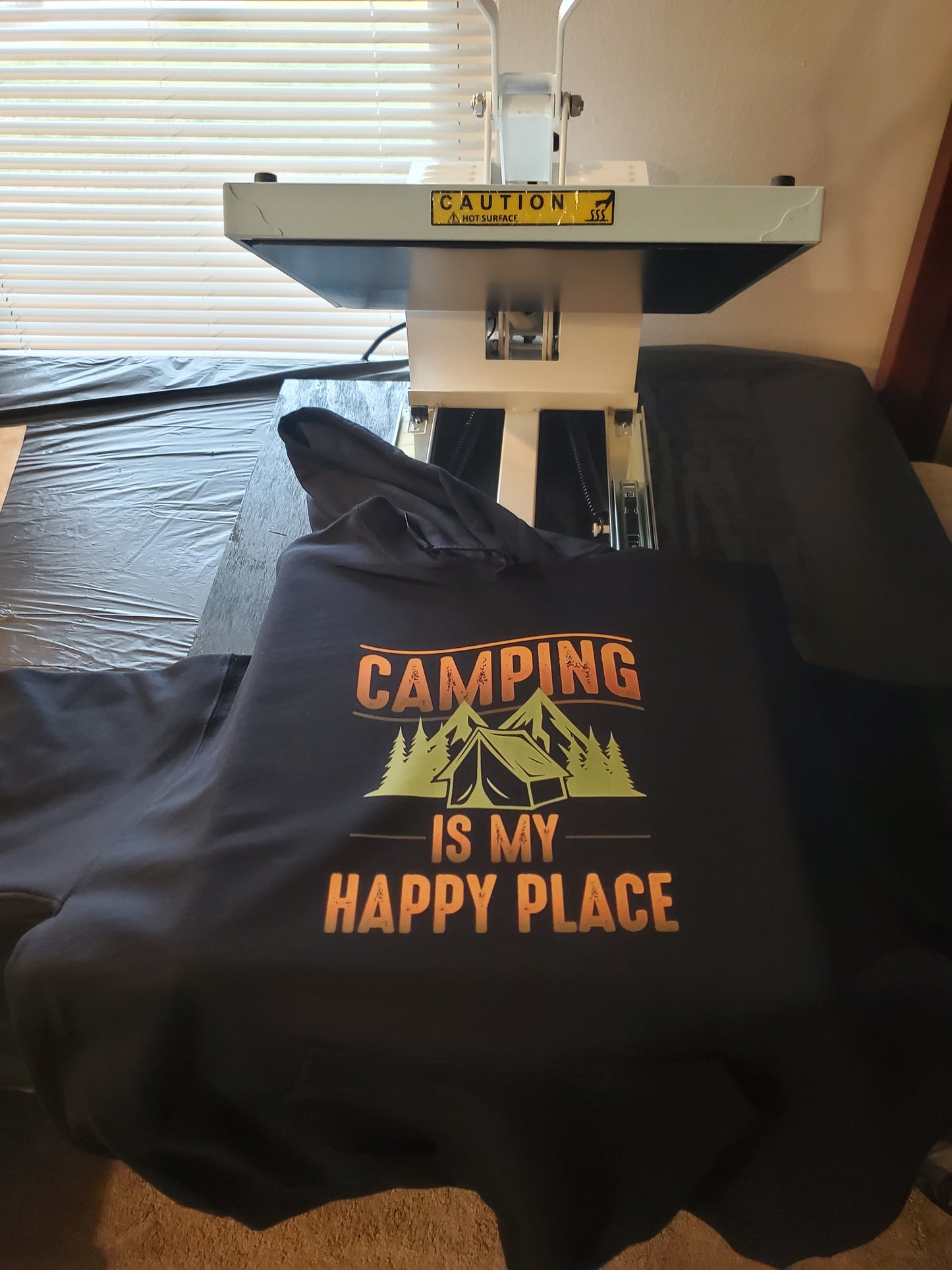 Happy Place Camping Hoodie