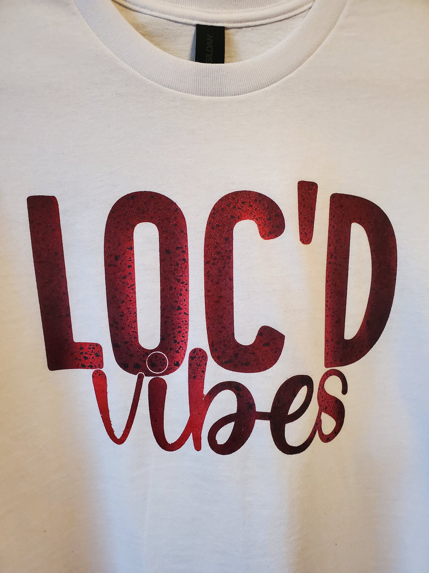 White Unisex Loc'd Vibes T-Shirt